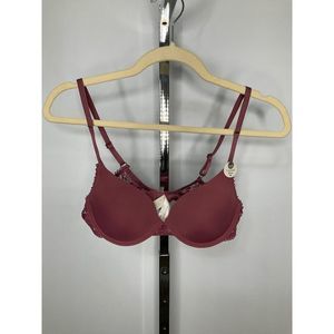 𝅺nwt 36B Lucky Brand Pink Mauve Tshirt Bra New